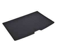 F143B - 424058 - Tappeto in Gomma su Misura per Bagagliaio Auto Compatibile con Juke dal 2020-, Juke Hybrid dal 2020-Posizione Baule Superiore ed Inferiore