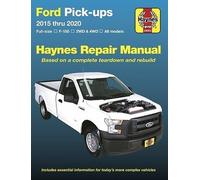 F150 Manuale Servizio Riparazione Negozio Haynes Ford 2020 2018 2015 Book Pickup