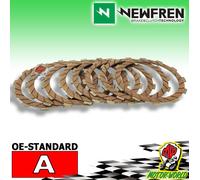 F1438A KIT 6 DISCHI FRIZIONE GUARNITI NEWFREN CAGIVA COCHIS 75 DAL 1989 IN POI