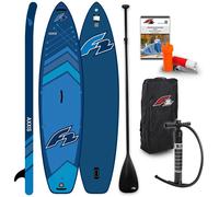 F2 Axxis Combo 12.2 SUP Set Blu Navy iSUP Board Remo Pompa Zaino