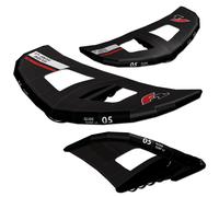 F2 GLIDE SURF WING Vela Kite Surf Foil Segel Windsegel Sup Ali 5qm Nero