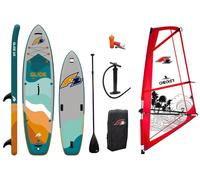 F2 GLIDE Windsurf 10.8 iSUP Board Stand Up Paddle Surfboard 4,5qm Rigg