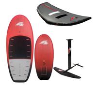F2 Set Foilboard Glide Strato Squadra Rosso 160L + Alluminio Telo 2000 + Ala 5qm