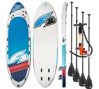 F2 SUP Gonfiabile Big Star Per 8 Persone Tavola Padel ISUP Set Blu/Bianco
