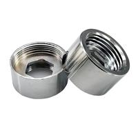 F24 Trasferimento a 16 18 19 20 22 24 1/2'' Femmina X Femmina Adattatore for Rubinetto a Vite Aeratore for Cucina e Bagno Connettore a Nastro in Ottone(F24 X F16)