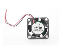F251R DC 12 V 25 x 10 mm ventola di raffreddamento per micro server a 2 fili