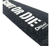 F26 Chilli Pro Stunt Scooter Griptape 5000 Reaper Cole Beast C50 C53 I Bambini I Tret I Roller I Antiscivolo Deck I Carta Sabbia I (Scoot or Die I I 52 x 12 cm Nero/Bianco)