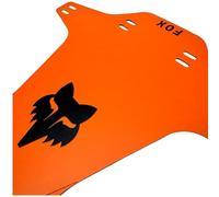 F26 Mud Guard Bicicletta MTB DH FR Ebike compatibile con Fox Forcella Paraspruzzi Parafango (Retro Orange/Logo Nero)