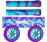 F26 Scooter Stunt Blunt Manici 110mm Abec11 Rotoli Griptape Ricciolo Lilla /