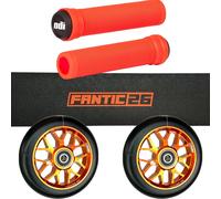 F26 Scooter Stunt Ricambi Odi Slx Manici 110mm Abec11 Rotoli Griptape Arancione