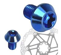 F26 titanio M5 x 8 Torx Disc della vite freno a disco, Blau