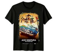 f34rRT Ace Ventura- Pet Detective (1994) Movie Poster Inspired T-Shirt Retro Tee Unisex