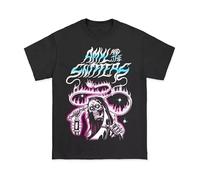 f34rRT Amyl And The Sniffers Reaper Black Unisex T-Shirt Full Size S-3XL
