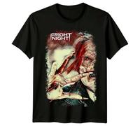 f34rRT Fright Night (1986) Movie Poster Inspired T-Shirt Retro Tee Unisex