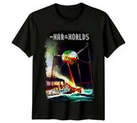 f34rRT The War of The Worlds (1953) Movie Poster Inspired T-Shirt Retro 50s Tee Unisex