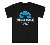 f34rRT Walley World American Fun Park Men's Black T-Shirt