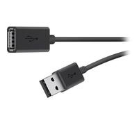 F3U153BT4.8M Belkin USB 2.0 A M/F 4.8m cavo USB 4,8 m USB A Nero