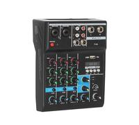 F4Ａ Mixer a 4 Vie Home Digital DJ Mixer da Palco Computerizzato Connettore USB con Scheda Audio (YDuupxeeg4qu609tc-EU)