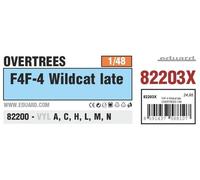 F4F-4 Wildcat OVERTREES 1/48 - EDUARD 82203X