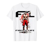F4L Fight4Life training fighter hard Maglietta