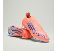 F50 Elite Stivali per terreni compatti senza lacci Beam Orange / Lucid Blue / Cloud White 48