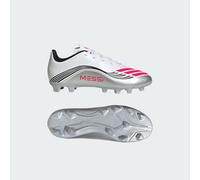 F50 Messi Club Scarpe Rigide/Multi-Terreno Bambini Cloud White / Lucid Red / Silver Metallic 35 1/2