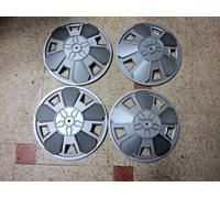 F500 - 4pz 4 pezzi coppette ruota 12 pollici in plastica fiat 126 500 850 mini