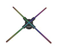 F60 3D Ologramma Proiettore Pubblicità Display Ventilatore Lettore da Parete Occhio Nudo 2K HD LED Foto Video Ventilatore Con 720 Pezzi LED Immagini vivide