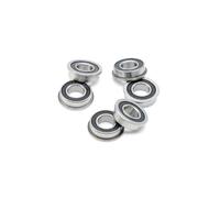 F6003 F6003RS Cuscinetto F6003-2RS 20 * 35 * 11 mm Cuscinetti a sfere flangiati F6003-RS Cuscinetto for ruota carrello da giardino 4 pezzi