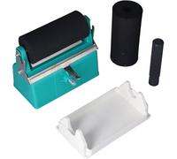 F60C Rullo applicatore di colla portatile, rullo adesivo portatile fai da te, macchina per colla manuale con capacità regolabile da 320 ml per la lavorazione del legno, applicatore universale per