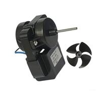 F61-10 - Motore a polo split da 230 V per ventola del frigorifero | Larghezza 84 mm, altezza 73 mm, si adatta all'alloggiamento, con pale a quattro ali abbinate