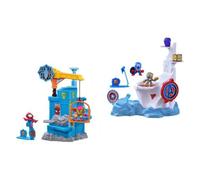 F68945L0 MARVEL STUNT SQUAD PLAYSET SINGOLO - 2 VARIANTI