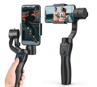 F8 Supporto per telefono con giunto cardanico portatile a 3 assi Stabilizzatore per registrazione video anti-vibrazione per smartphone cellulare Xiaomi iPhone