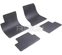 F901696 - Tappetini su Misura per Auto in gomma Antiscivolo Compatibile con Classe A W176 dal 2012-2018, B W246 dal 2011-2019, CLA C117 E CLA X117 dal 2013-09.2019, GLA X156 dal 2014-04.2020