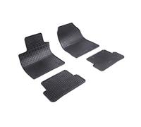 F902105 - Tappetini su Misura per Auto in gomma Antiscivolo Compatibile con Clio III dal 2005 al 2012, Clio IV dal 2012 al 2019 Berlina, sporter dal 2012 al 2019, Modus e Grand Modus dal 2004-