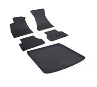 F903546-58B-802054 Tappeti Gomma Auto e Baule Compatibile con A4 B9 Avant dal 2015-, Allroad Quattro dal 2016-