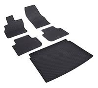 F904857-51B- Kit tappeti auto e protezione baule gomma colore nero Compatibile con Audi Q3 (F3) dal 11/2018-