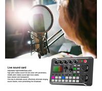 F998 USB Sound Card 16 Effetti Webcast per KTV Audio Playback Computer