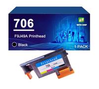 F9J49A 706 Testa Di Stampa Compatibile Per HP D5800,Black-1 Pack