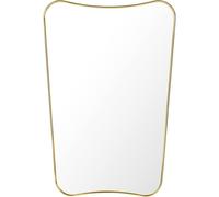 FA 33 Specchio da Parete 54 x 80 cm Ottone Lucido