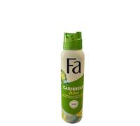 FA Deo Spray Caribbean Lemon, Confezione da (2 X 150 ML)