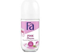 FA Deodorante roll-on "Pink Passion" in bottiglia di vetro, confezione da 3 (3 x 50 ml)