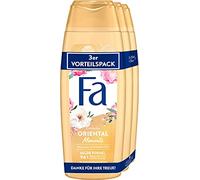 Fa Gel doccia nutriente Oriental Moments con il delicato profumo di rosa del deserto e legno di sandalo, 3 pezzi (3 x 250 ml)