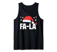 Fa-La ^8 Cappello di Babbo Natale Buon Natale Divertente Inverno Natale Canotta