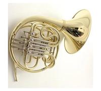 Fa/Sib Chiave Divisa Doppio Corno Francese 4 Valvole Strumenti Professionali Per Corno Francese Con Custodia Kit Corno Francese