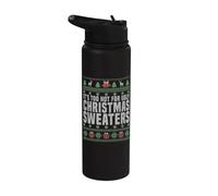 Fa troppo caldo per il brutto Natale Stainless Steel Insulated Water Bottle