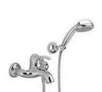 FA024CR Miscelatore vasca esterno con set doccia, doccia Royal FLAVIA PAFFONI