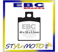 FA047/2 PASTIGLIE ORGANICHE ARAMID ANTERIORI SINISTRA EBC KTM MX 80 1986-1992