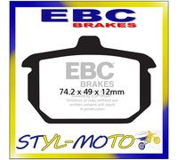 FA078 PASTIGLIE ORGANIC POST EBC HARLEY DAVIDSON FLST HERITAGE SOFTAIL 1986-1987