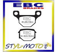 FA093 PASTIGLIE ORGANIC POST EBC MOTOR HISPANIA 125 DUNA SPORTS SUPERMOTARD 2011